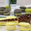 Macarons huile d'olive vanille
