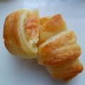 Mini croissants saumon fumé - raifort