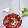 Houmous de betterave