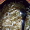 Salade de chou blanc / white cabbage salad,[...]