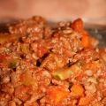 Sauce bolognaise, nouvelle version, Recette[...]