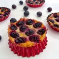 Flan aux prunes au lait d'amande