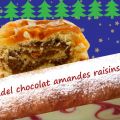Recette de strudel de Noël au chocolat,[...]
