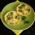 TARTELETTES AUX OIGNONS ET BROCOLIS