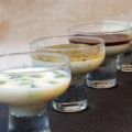 Panna cotta vanillée au kiwi