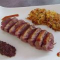 Magret de canard poêlé au miel et Banyuls,[...]