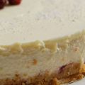 Cheesecake mascarpone parfum vanille