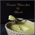 Flan crémeux aux choux fleur et brocoli,[...]