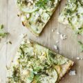 Pizza aux courgettes