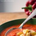 Velouté de Poivrons rouge, Tomates et Epices