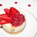 Fraisier revisité et son caviar de fraises