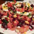 Salada de Beterraba, Batatas e Ovo / Salade de[...]