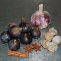 Chutney de figues fraîches et séchées,[...]