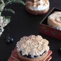 Tarte aux myrtilles meringuée
