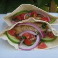 Sandwichs aux keftas de porc
