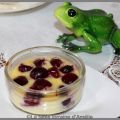 Cerises façon crème brulée au kirsch et vanille