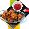 Croquettes aux lentilles corail