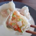 Wonton aux crevettes 鲜虾馄饨