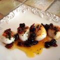 Coquilles st jacques au jus des Alpilles