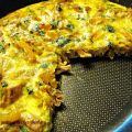 Omelette masala au thon