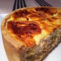 QUICHE AUX POIREAUX ET FROMAGE DE CHÈVRE