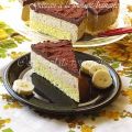Gâteau à la mousse banane