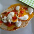 Flatbread aux œufs et chutney de mangue de[...]