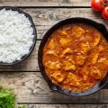 Poulet curry miel moutarde