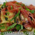 Escabèche de courgettes