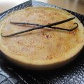 Tarte à la crème brûlée.