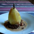 Parmentier de fête, comme une poire pochée