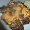 * Mini pain de viande au fromage *