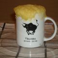 Bolo de coco na caneca