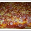 Plat du soir spécial Pizza  : Jambon et thon