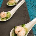 Cuillères Apéritives Crevettes et Concombre[...]