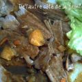 Confit de canard maison-sauce à l