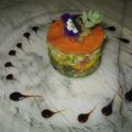 MILLE-FEUILLES DE LANGOUSTINES ET SAUMON CONFIT[...]