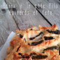 Börek à la pâte filo épinards et feta