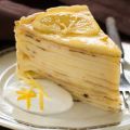 Gâteau meringué de crêpes au citron à ma façon