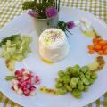 Faisselle en tartare printanier