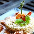 Curry rouge de crevettes à la thaïlandaise