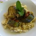 Tajine de courgettes aux amandes