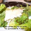 Wraps germes de soja et surimi