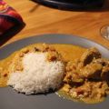 Agneau à la crème de noix de cajou