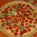 Quiche aux courgettes et aux tomates cerises