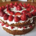 Shortcake aux fraises