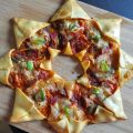 Pizza en étoiles