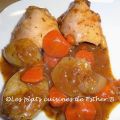 Poulet au jus de carottes