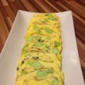 Tamagoyaki aux édamames et graines de sésame