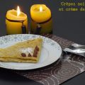 Crèpes noisettes et creme de marrons